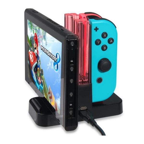 Chargeur Nintendo Switch Dock (avec indicateur de charge)